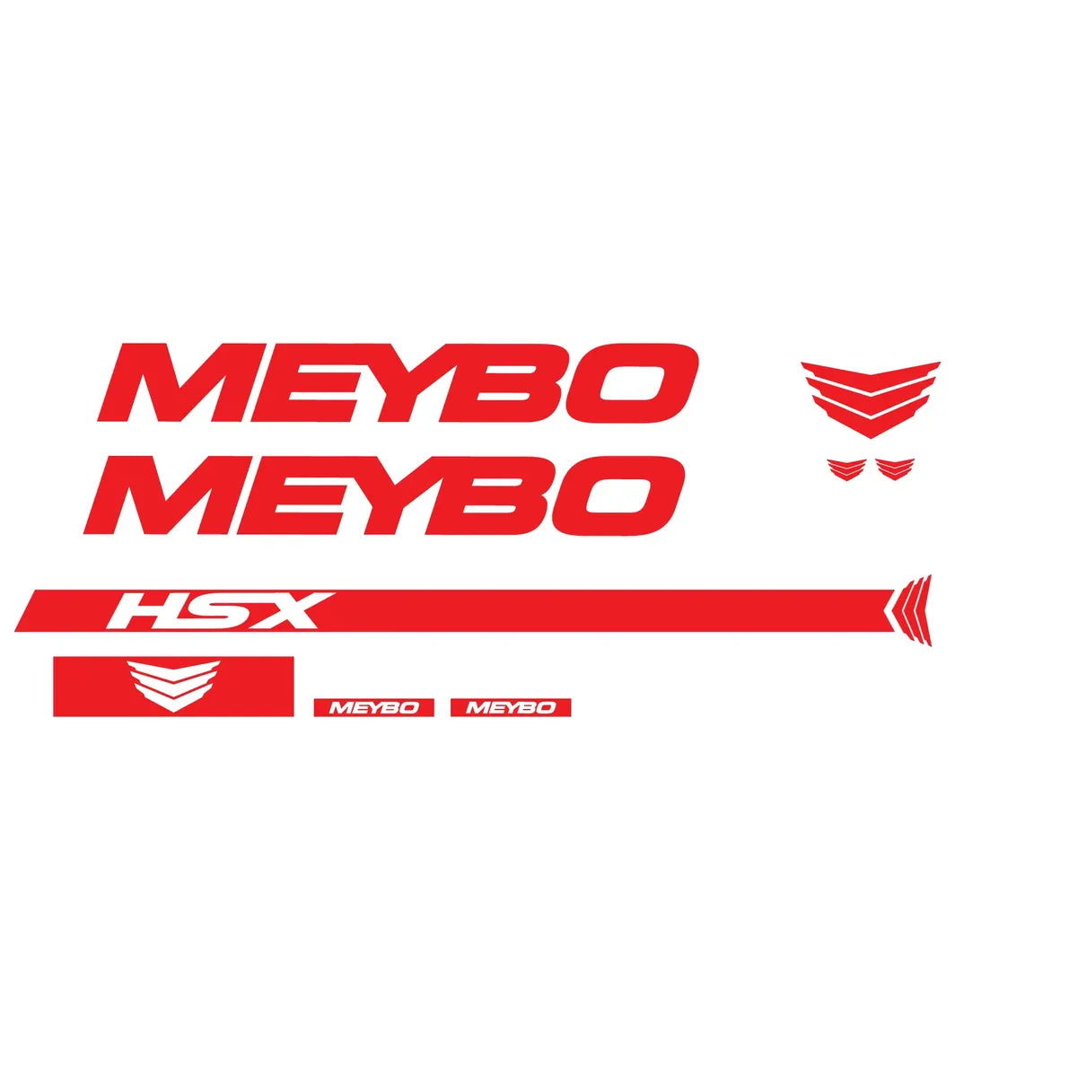 Meybo HSX Decal Kit - Red