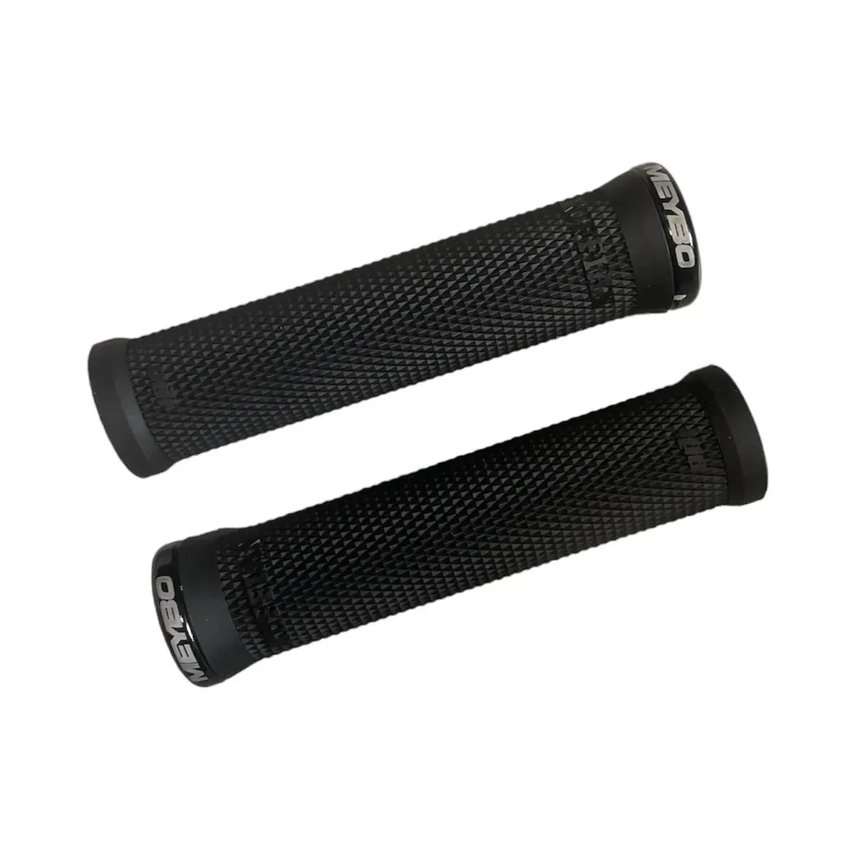 ODI Ruffian Meybo V2.1 Lock-On BMX Race/MTB/Downhill Grips - 135mm - Black/Black Clamps