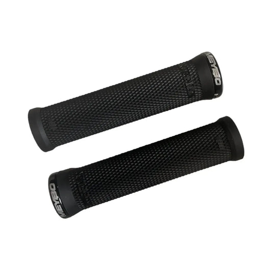 ODI Ruffian Meybo V2.1 Lock-On BMX Race/MTB/Downhill Grips - 135mm - Black/Black Clamps