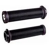 ODI Longneck V2.1 Lock-On BMX Race/MTB/Downhill Grips - 135mm - Black/Black Clamps