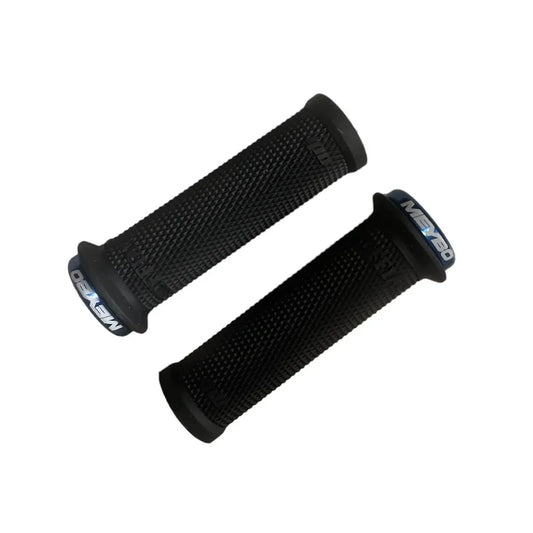 ODI Mini Ruffian Meybo V2.1 Lock-On BMX Race/MTB/Downhill Grips - 110mm - Black/Blue Clamps