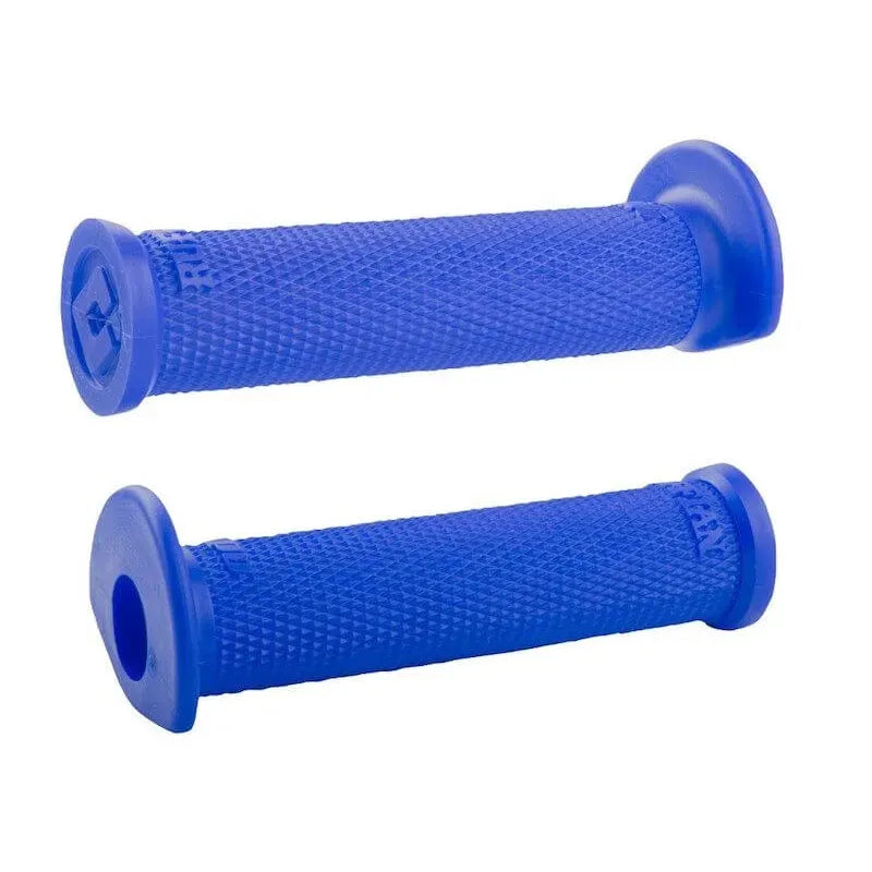 ODI Ruffian Single-Ply BMX Race/MTB/Downhill Grips - 125mm - Blue