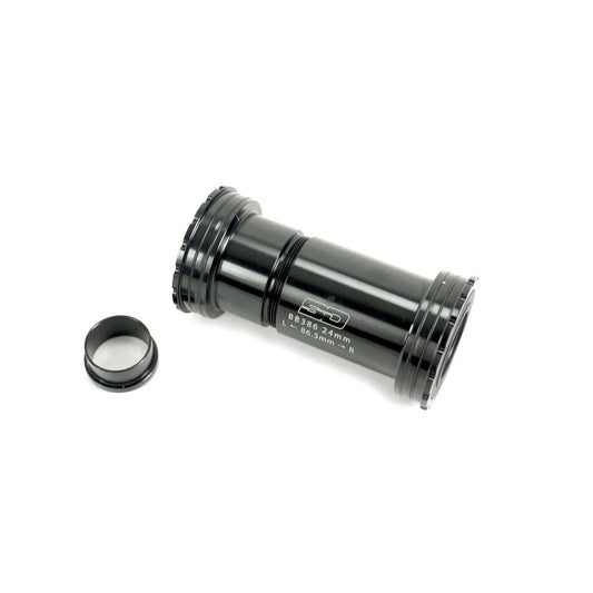 SD Ceramic BMX Race Bottom Bracket Threaded Lock BB386 - Black