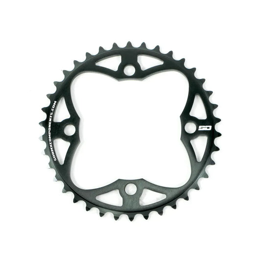 SD 6061 CNC 4 Hole BMX Race Chainring - Black
