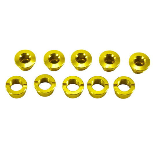 SD Alloy BMX Race Chainring Bolts - 5Pcs - Gold