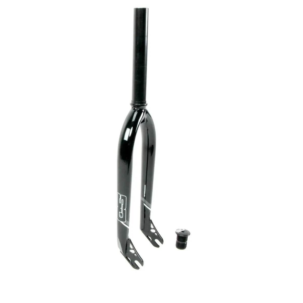 SD Pro Cr-Mo Lite Steerer BMX Race Fork - 10mm - 1 1/8" - Black