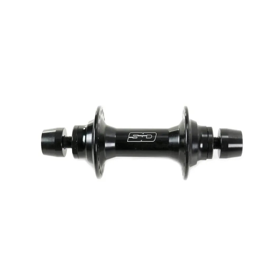 SD Base Front Sealed Bearing BMX Race Hub - 10mm - 36H - Black
