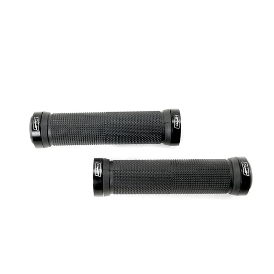 SD BMX Race/MTB/Downhill Lock-On Grips Without Flange - 130mm - Black