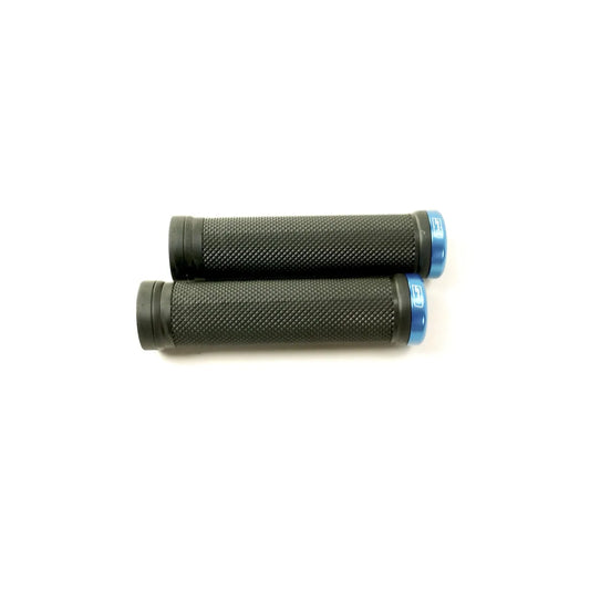 SD BMX Race/MTB/Downhill Lock-On Grips V2 Without Flange - Blue