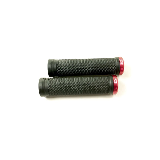 SD BMX Race/MTB/Downhill Lock-On Grips V2 Without Flange - Red