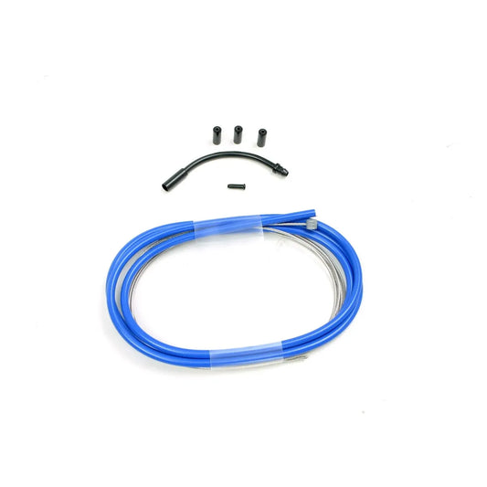 SD Slick Full BMX Race Brake Cable Kit - Blue