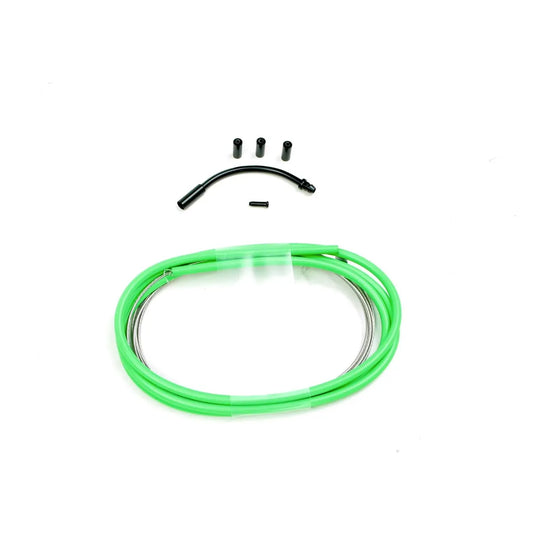 SD Slick Full BMX Race Brake Cable Kit - Green