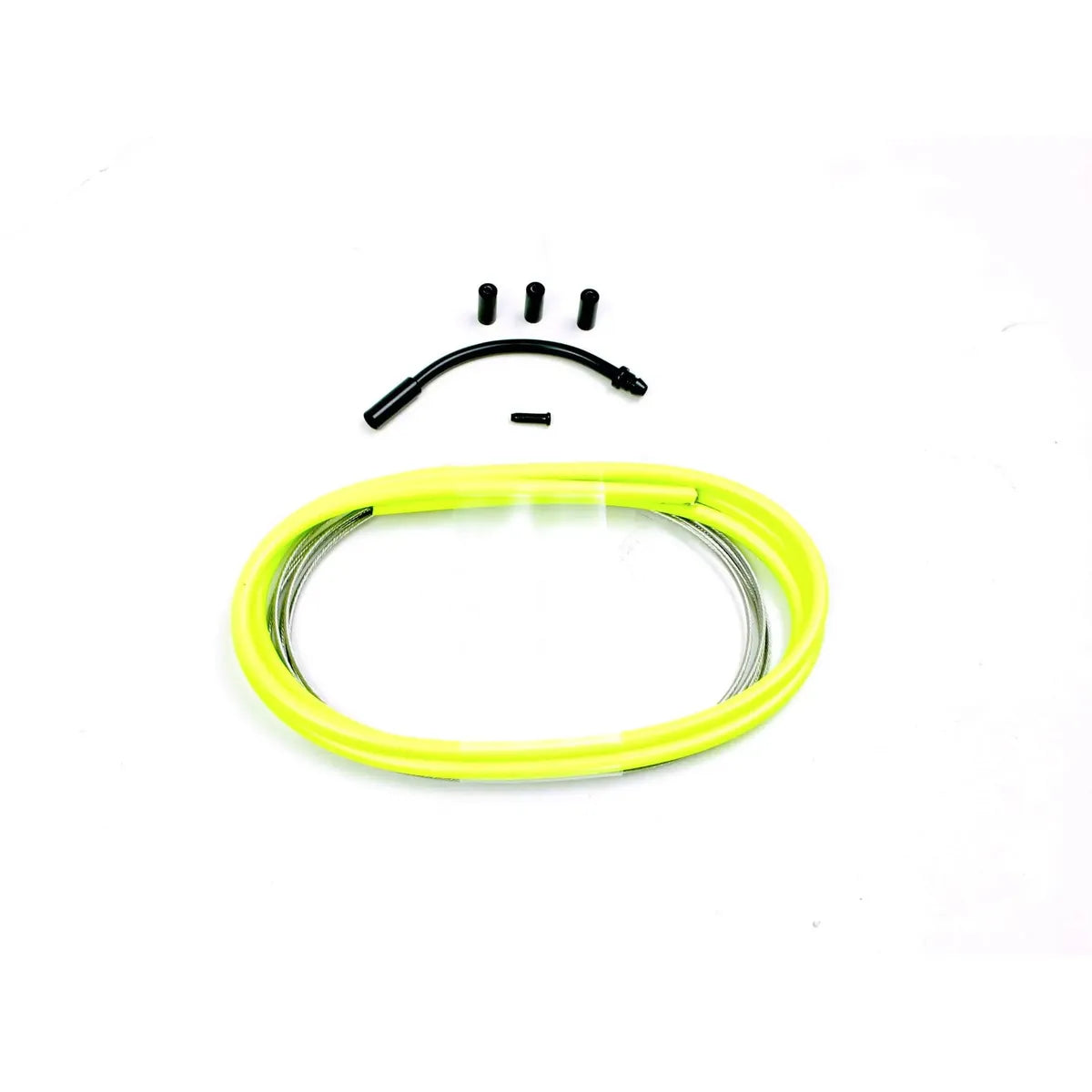 SD Slick Full BMX Race Brake Cable Kit - Neon Yellow