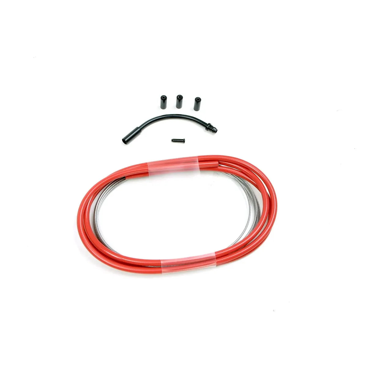 SD Slick Full BMX Race Brake Cable Kit - Red