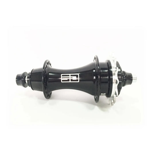 SD-X Sniper Junior Rear BMX Race Hub - 10mm - 28H - Black