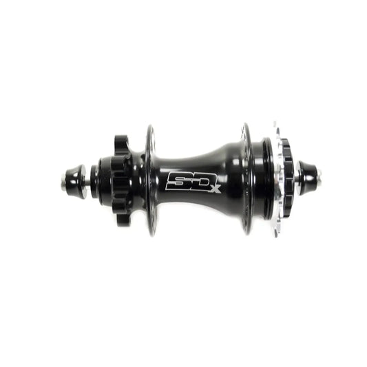 SD-X Sniper Junior Disc Rear BMX Race Hub - 10mm - 28H - Black
