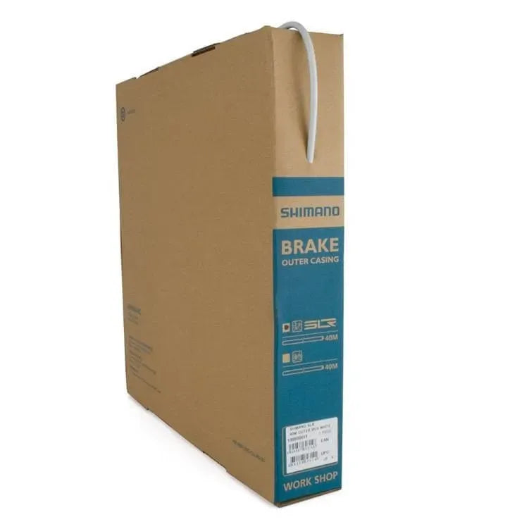Shimano SLR Outer BMX Race/MTB Brake Cable Box - 40m - White
