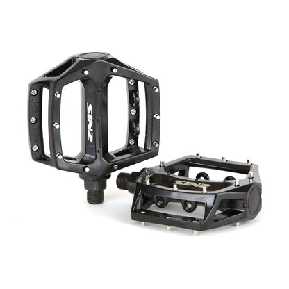 Sinz Platform BMX Race/MTB/Downhill Flat Pedals - Black
