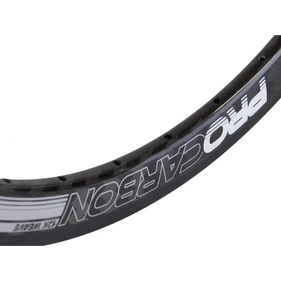 Stay Strong Carbon 6K Weave Front BMX Race Rim - 28H