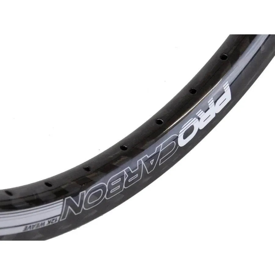 Stay Strong Carbon 6K Weave Front BMX Race Rim - 36H