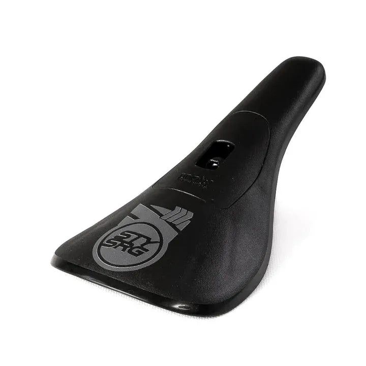 Stay Strong Chevron Plastic Pivotal BMX Race/MTB/Downhill Seat - Grey Print