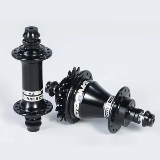 Stay Strong Reactiv BMX Race Hubset Front Hub - 28H - Black