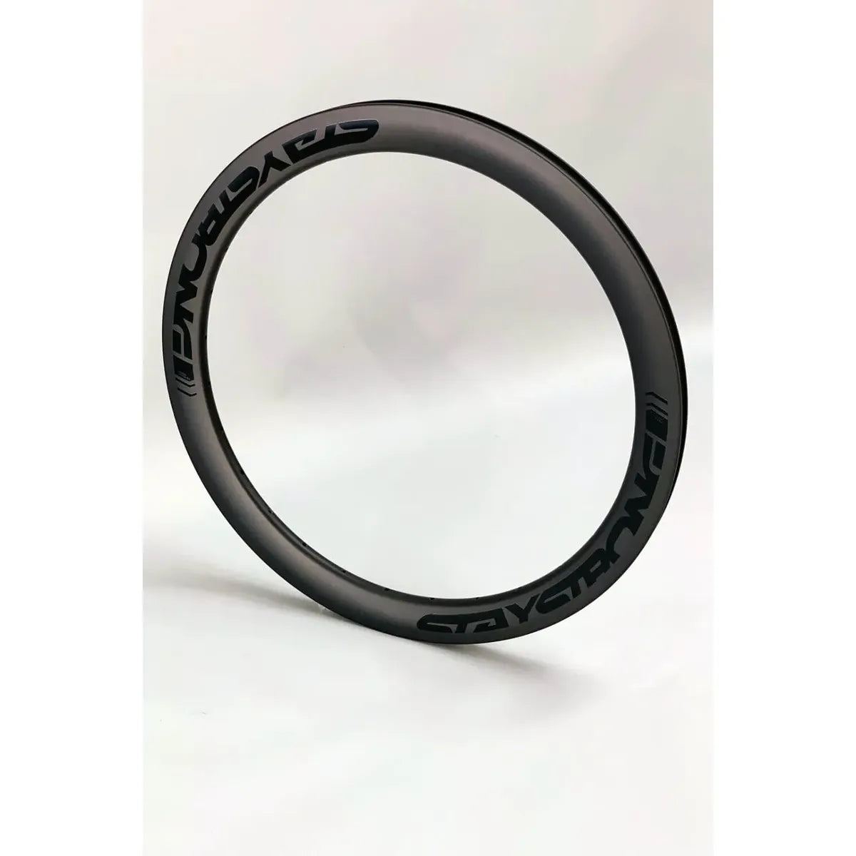 Stay Strong DVSN Carbon UD Weave Front BMX Race Rim - 28H - Matte Black