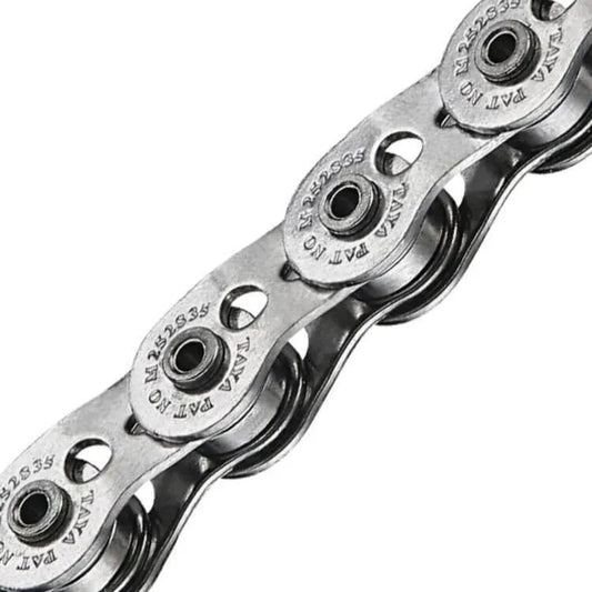 Taya Super Single Alpha Halflink 3/32 BMX Race Chain - Silver