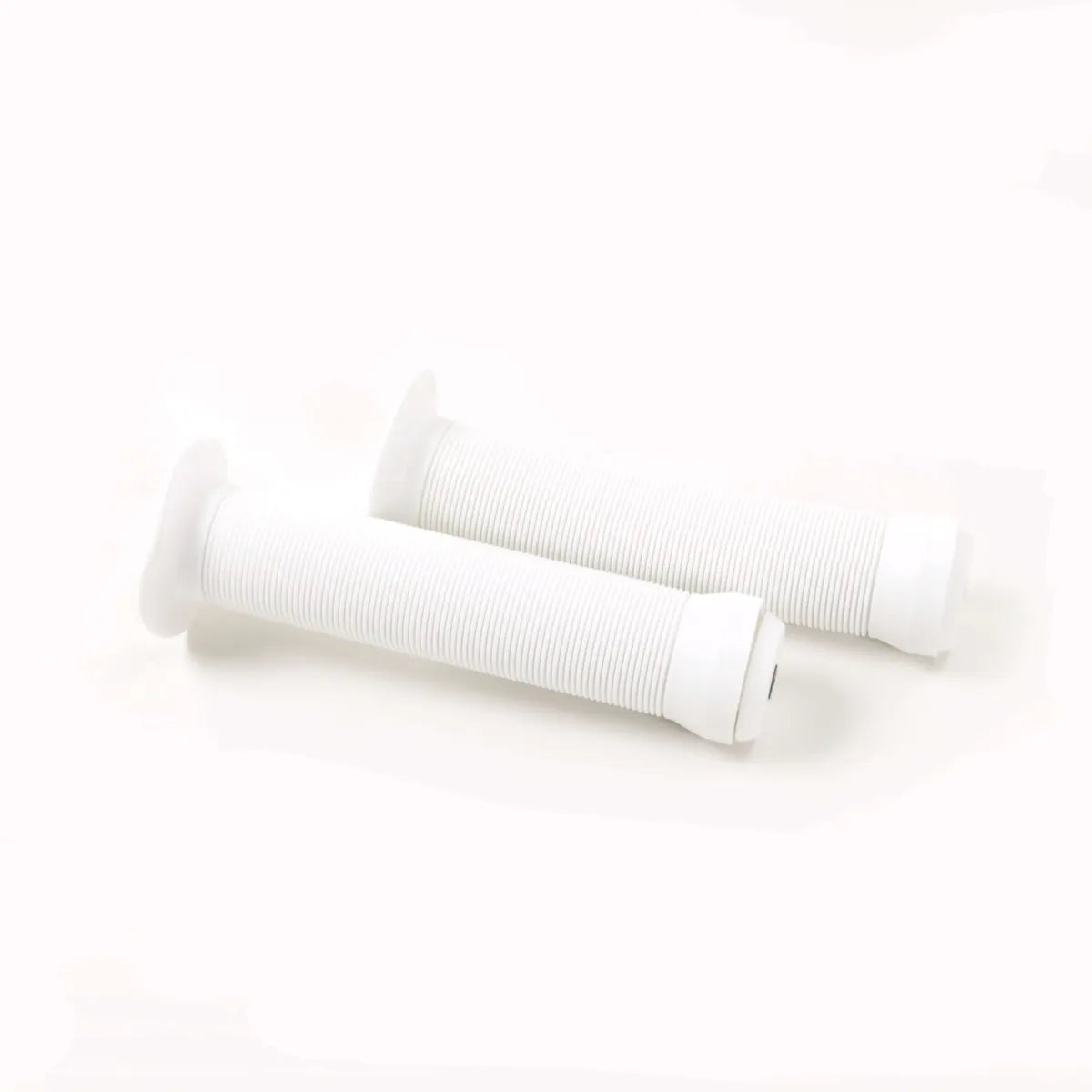 Velo BMX Race/MTB/Downhill Grips 147mm With End Plug - White