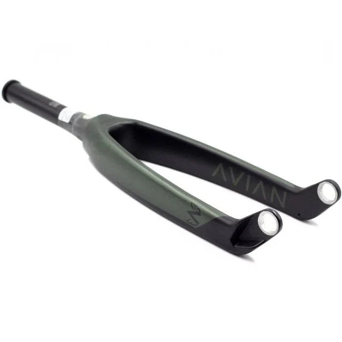 Avian Versus Tapered BMX Race Fork -  20mm - Matte Green