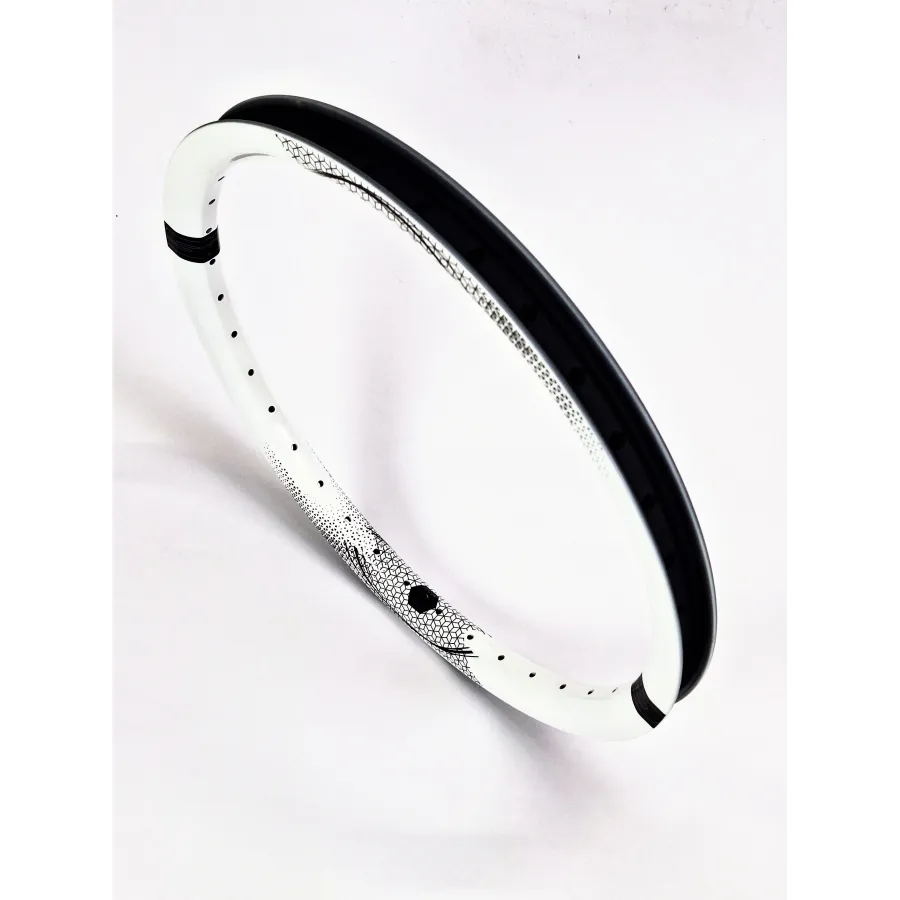 SD-X M58 V2 Disc/Front BMX Race Rim - 28H - Shiny White.