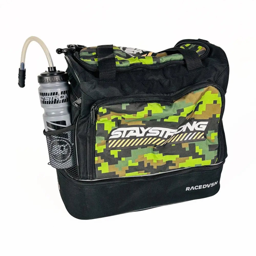 Stay Strong Chevron BMX Race Helmet / Kit Bag - Digital Camo