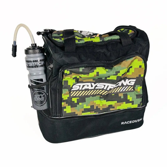 Stay Strong Chevron BMX Race Helmet / Kit Bag - Digital Camo