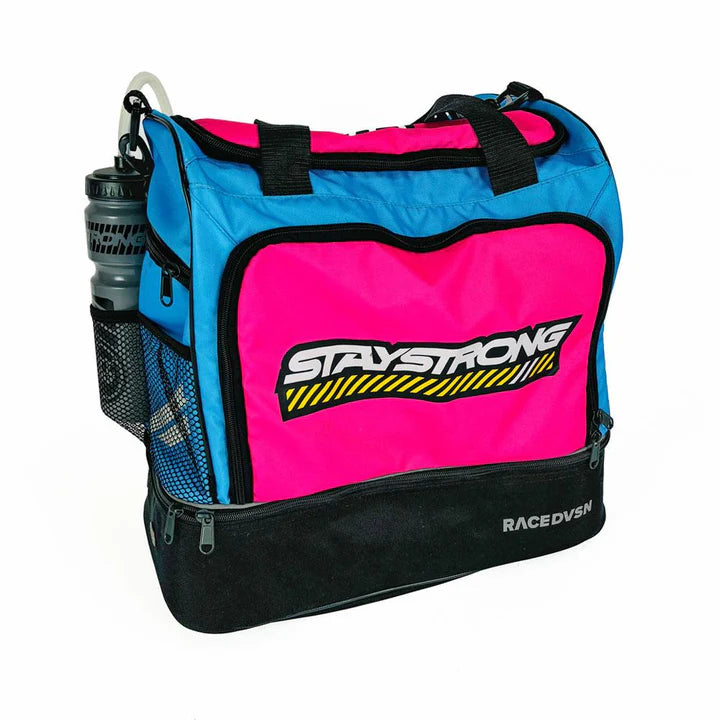 Stay Strong Chevron BMX Race Helmet / Kit Bag - CMYK