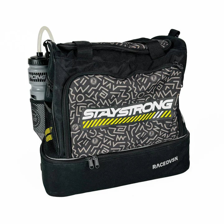 Stay Strong Chevron BMX Race Helmet / Kit Bag - Icon Sketch