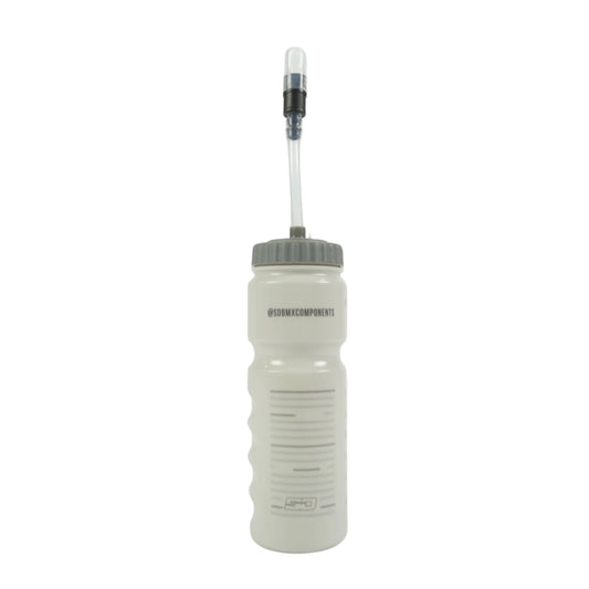 SD Drinking Bottle V4 With Straw - Grey/Dark Grey