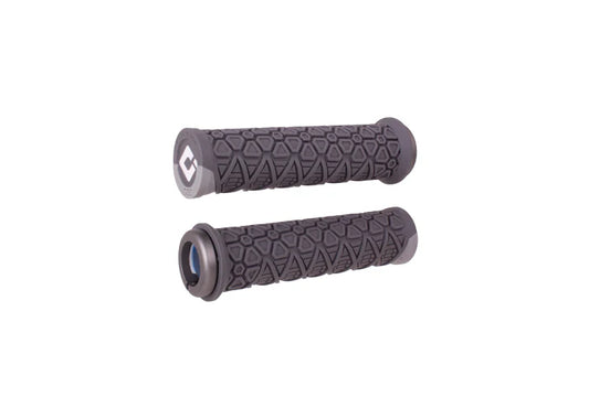 ODI D3O Vanquish V2.1 Lock-On BMX Race/MTB/Downhill Grips - 130mm - Graphite