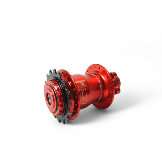 SD-X Sniper Pro Disc Rear BMX Race Hub - 15mm - 36H - Red
