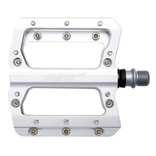 HT AN14A SX BMX Race/MTB/Downhill Flat Pedals - Silver
