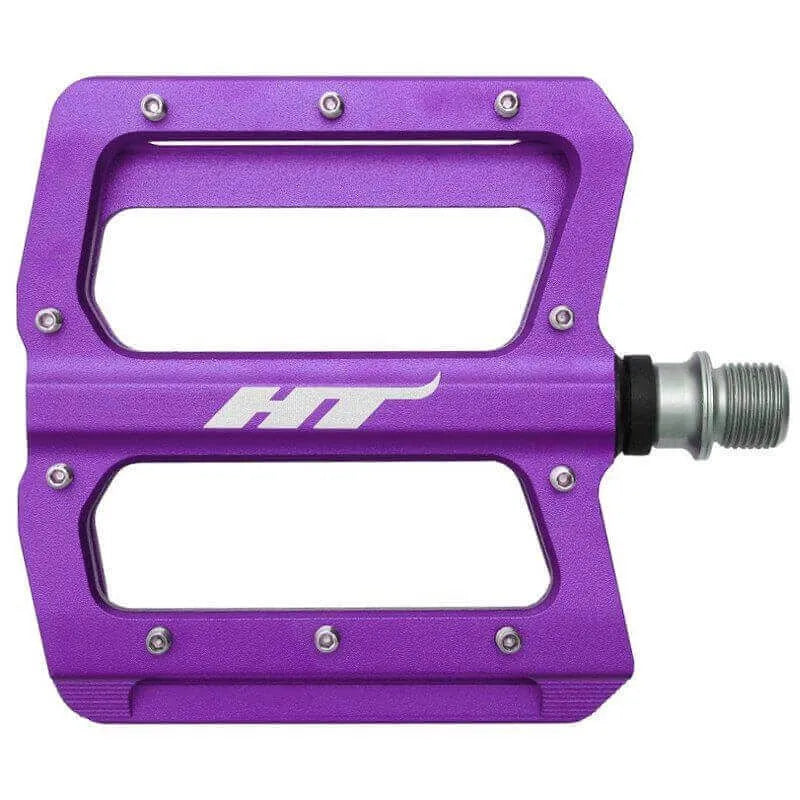 HT AN14A SX BMX Race/MTB/Downhill Flat Pedals - Purple