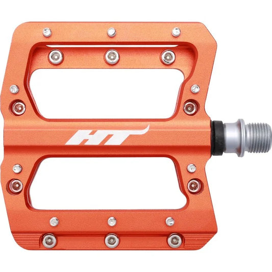 HT AN14A SX BMX Race/MTB/Downhill Flat Pedals - Orange