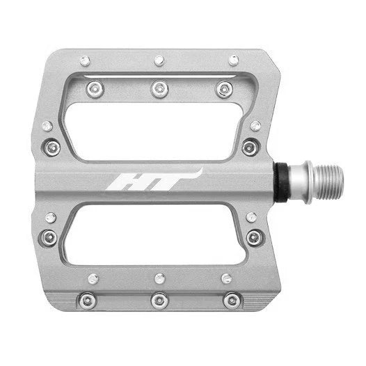 HT AN14A SX BMX Race/MTB/Downhill Flat Pedals - Grey
