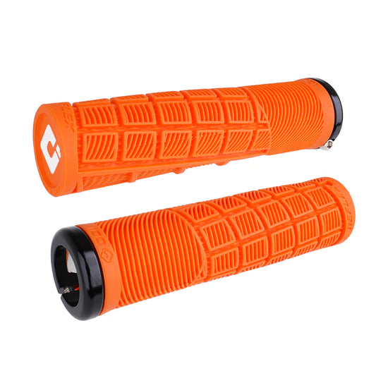 ODI Reflex V2.1 Lock-On BMX Race/MTB/Downhill Grips - 135mm - Orange