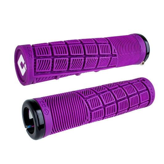 ODI Reflex V2.1 Lock-On BMX Race/MTB/Downhill Grips - 135mm - Purple