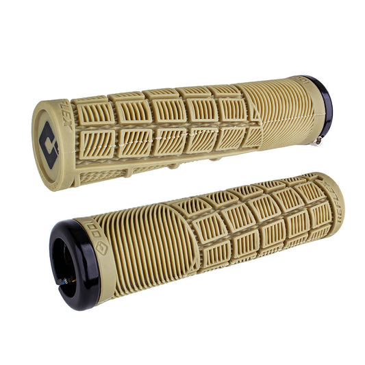 ODI Reflex V2.1 Lock-On BMX Race/MTB/Downhill Grips - 135mm - Tan