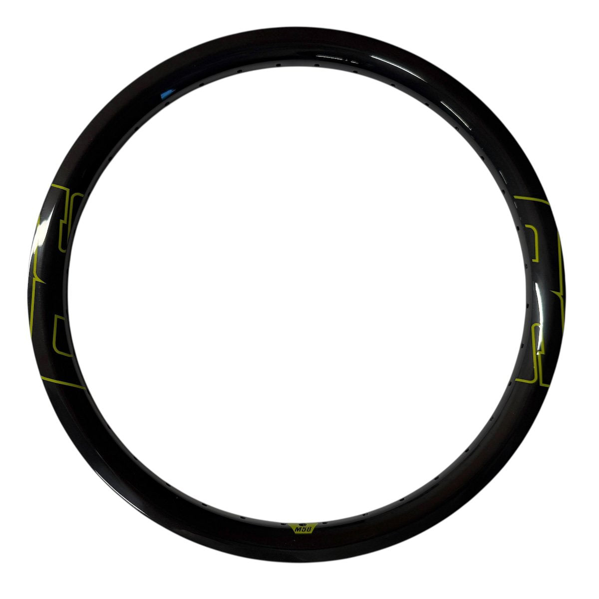 SD-X M58 V3 Disc/Front BMX Race Rim - 28H - Black/Lime