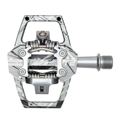 HT T2 SX BMX Race/MTB/Downhill Clip Pedals - Grey Camo