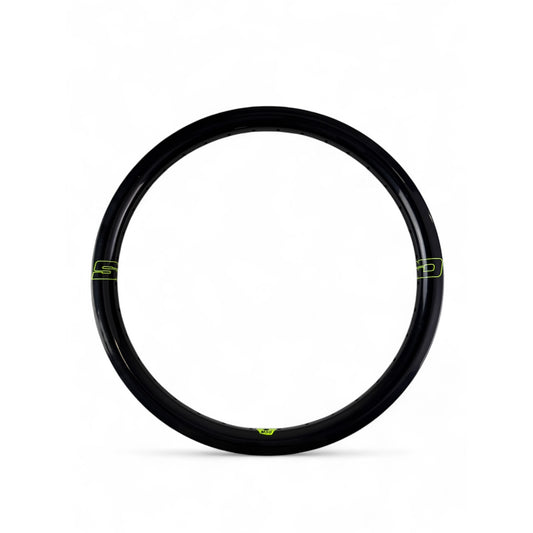 SD-X M58 V2 Disc/Front BMX Race Rim - 36H - Shiny Black/Neon Yellow