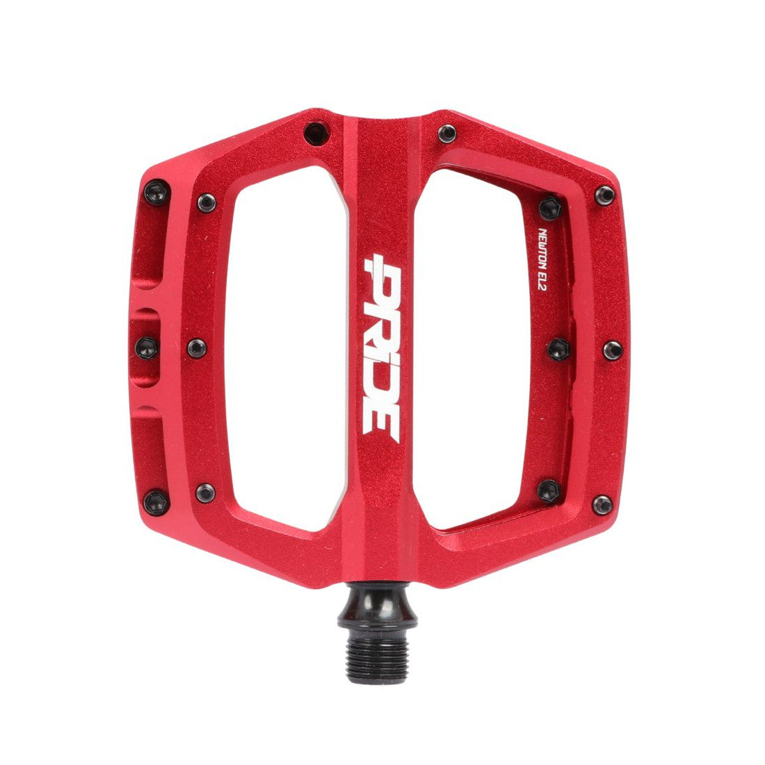 Pride Racing Newton EL2 BMX Race/MTB/Downhill Flat Pedals - Red