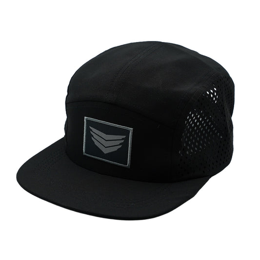Meybo 5 Panel Cap - Black